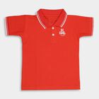 Boys' Half Sleeves T-Shirt , लाल, small image number null