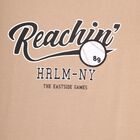Boys' Muted Beige Crew Neck Casual Graphic T-Shirt, Brown, small image number null