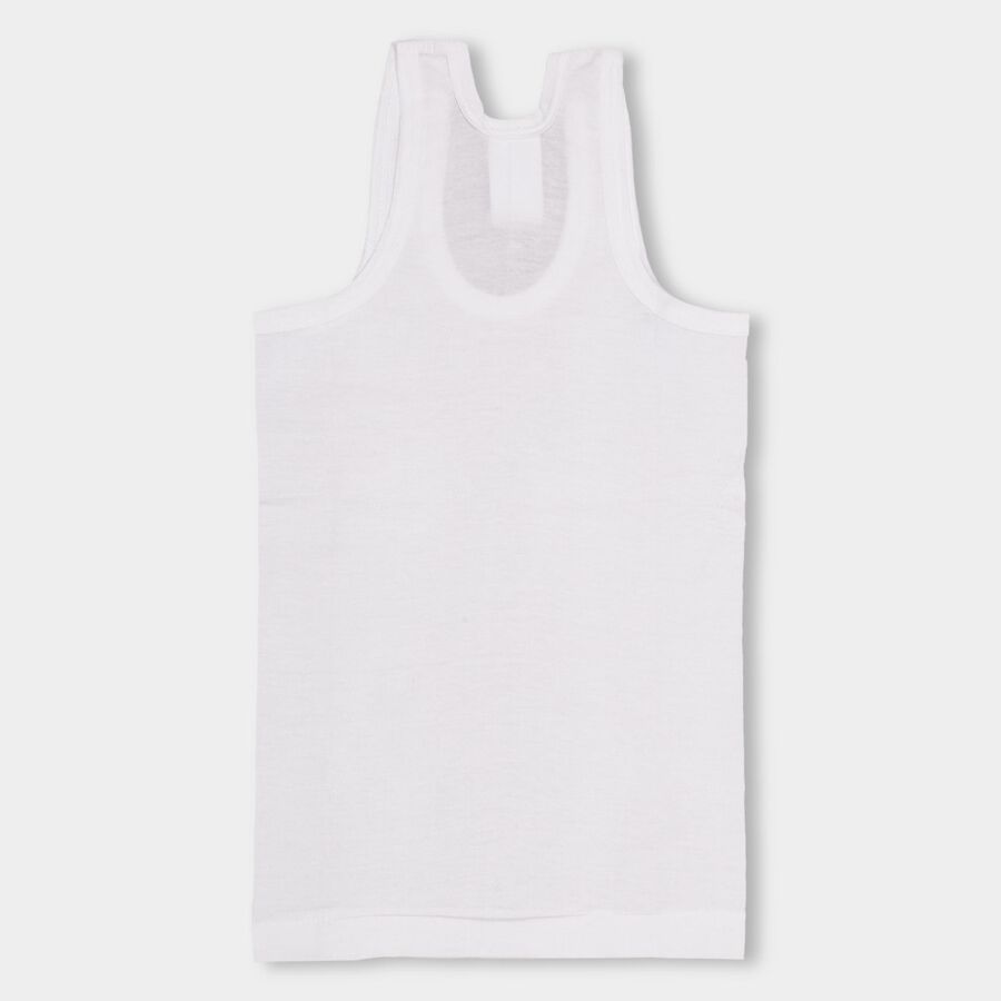 Boys' 100% Cotton Vest, Coral, large image number null