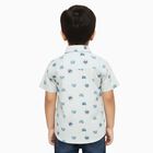 Boys' 100% Cotton Casual Shirt, Light Blue, small image number null