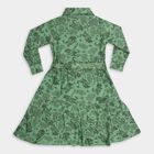 Girls' Dress, Light Green, small image number null