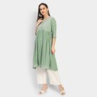 Ladies' Kurta Pyjama Set, Light Green, small image number null