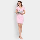 Ladies' 100% Cotton Nighty, हल्का गुलाबी, small image number null