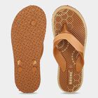 Women's Beige Toe-Post Flip-Flop Slippers, Beige, small