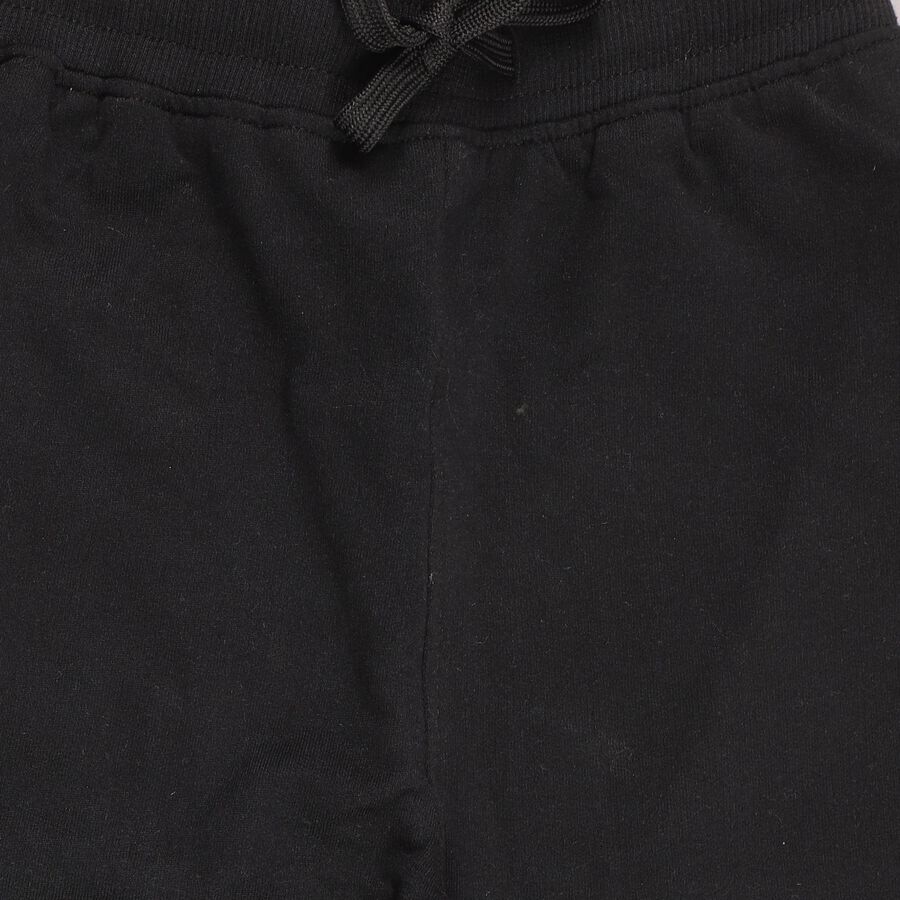 Slant Boys' Jet Black Cotton Blend Printed Pyjama | Vishal Mega Mart India
