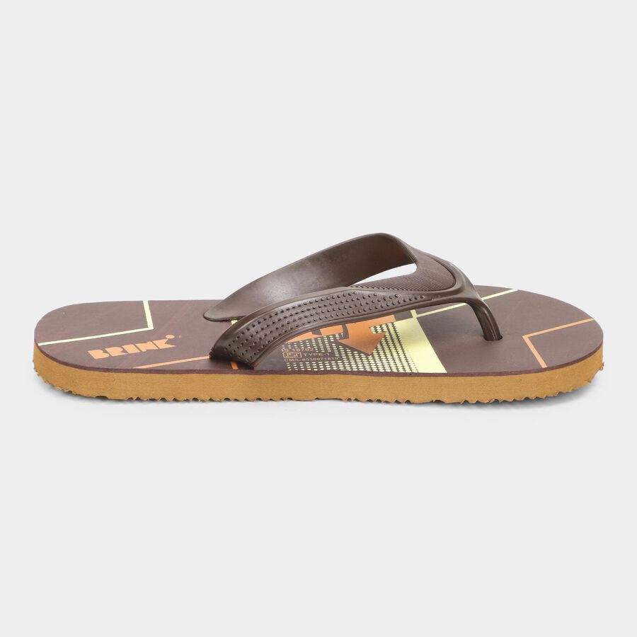 Men's Slipper, भूरा, large image number null