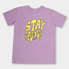 Boys' Half Sleeves T-Shirt , लाइलेक, small image number null