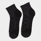 Men's Socks (Pack of 3), Black, small