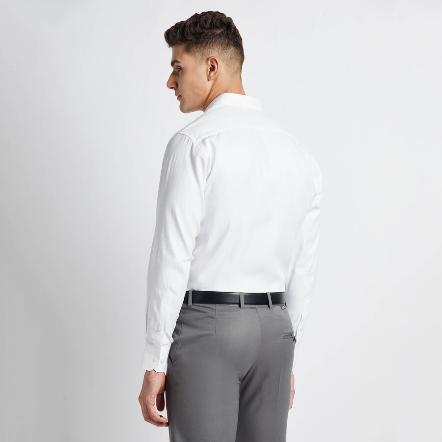 Solid Formal Shirt, White, large image number null
