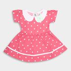 Infants' 100% Cotton Frock , गुलाबी, small image number null