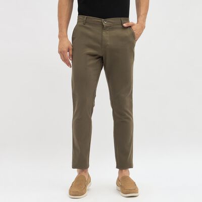 Men's Slim Fit Casual Trousers