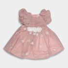 Girls' Frock, गुलाबी, small image number null