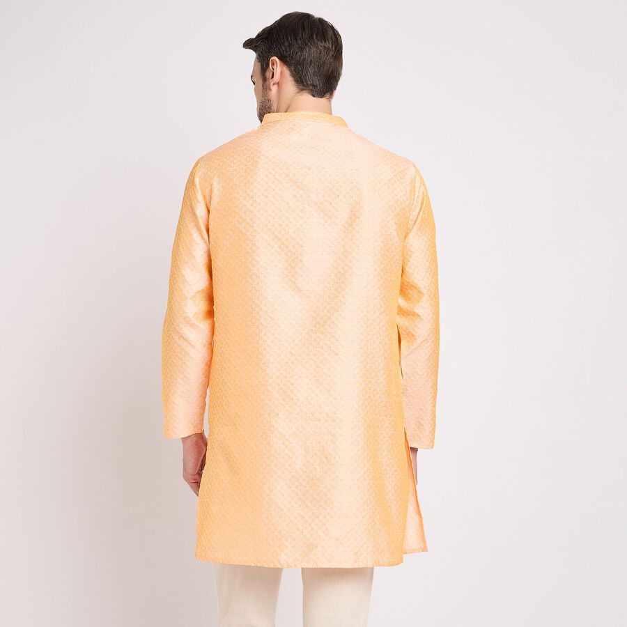 Men's Kurta, Peach, large image number null