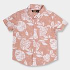Boys' 100% Cotton Casual Shirt, Peach, small image number null