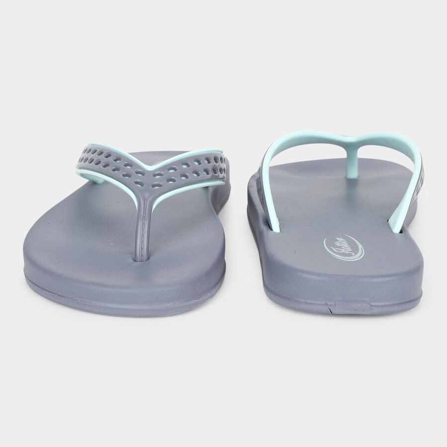 Ladies' Slipper, Grey, large