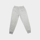 Boys Melange Mid Grey Long Johns Thermal, Melange Mid Grey, small