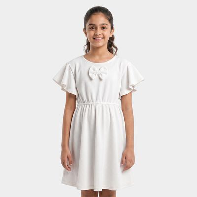 Girls White Dress