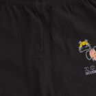 Infants' Dark Grey Regular Fit Graphic Printed Pyjama, Dark Grey, small