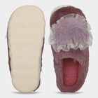 Women's Purple Slip-On House Slippers, बैंगनी, small