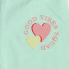 Infants Mint Green Printed Cotton Pyjama, हल्का हरा, small image number null