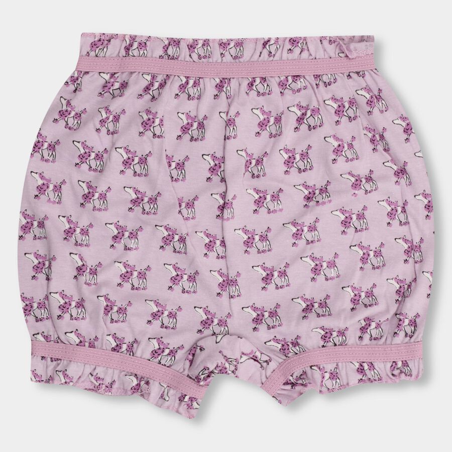 Girls' 100% Cotton Bloomer , Lilac, large image number null