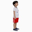 Boys' Knit Baba Suit, लाल, small image number null