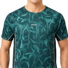 Men's Dark Green Round Neck Raglan Drifit T-Shirt, गहरा हरा, small