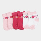 Infants Cotton Solid Socks, White, small image number null