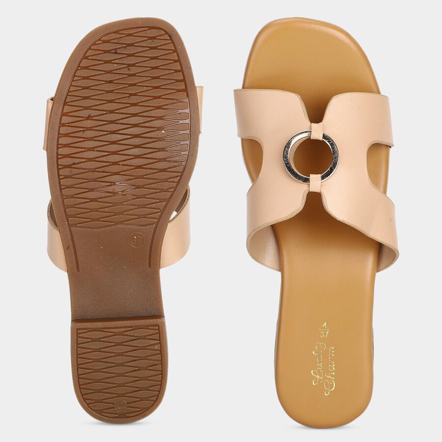 Ladies' Sandal, गहरा पीला, large