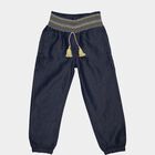 Girls' Jeans, Mid Blue, small