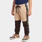 Boys Beige Jogger NYC Side Tape Pyjama, Beige, small