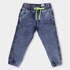 Boys' Jogger Jeans , Mid Blue, small image number null