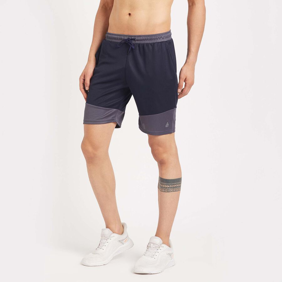 Cut & Sew Bermuda, Navy Blue, large image number null