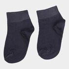 Girls Solid Ankle Length Socks, Navy Blue, small image number null
