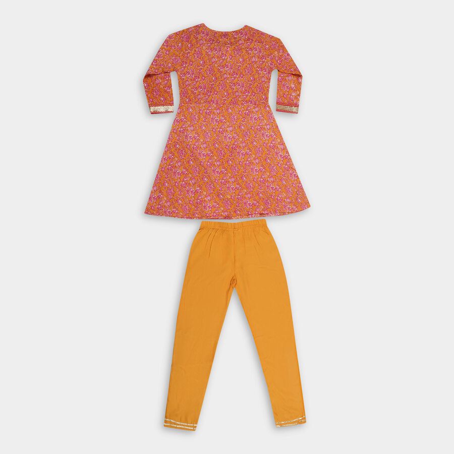 Girls' Fusion Set , Orange, large image number null