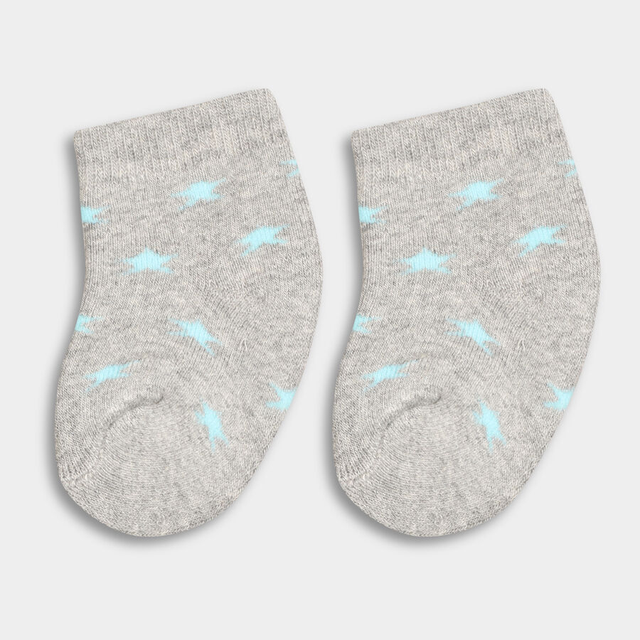 Infant's Socks (Pack of 2), Light Green, large image number null