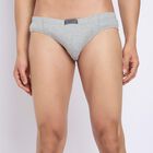 Men's Briefs , Melange Light Grey, small