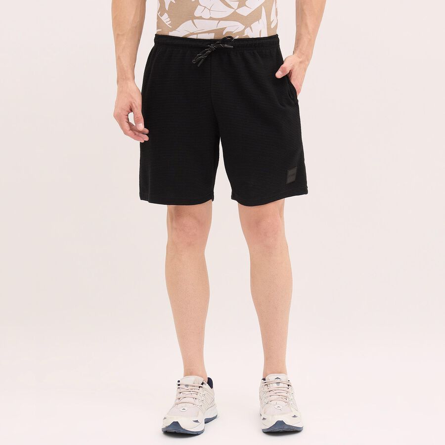 Men's Basic Bermuda , Black, large image number null