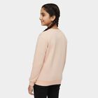 Girls' Sweatshirt, हल्का गुलाबी, small image number null