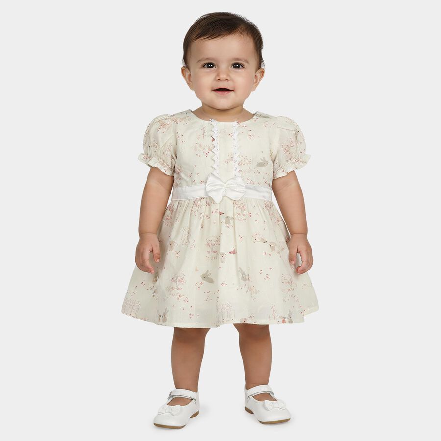 Infants' Frock, White, large