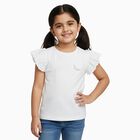 Girls' T-Shirt, White, small image number null