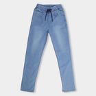 Girls' Light Blue Slim Fit Basic Jeans, Light Blue, small image number null