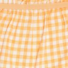 Girls' 100% Cotton Bloomer, नारंगी, small image number null