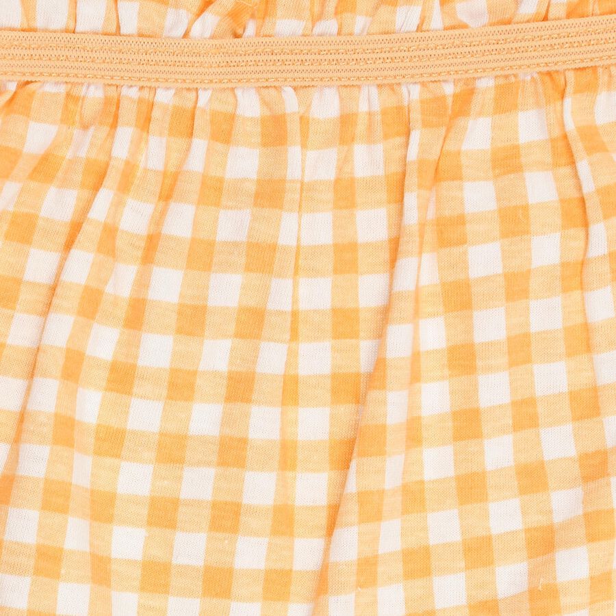 Girls' 100% Cotton Bloomer, नारंगी, large image number null