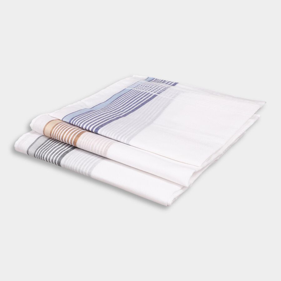 Men's Hanky, सफ़ेद, large