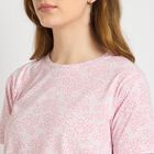 Ladies' Round Neck T-Shirt , Light Pink, small