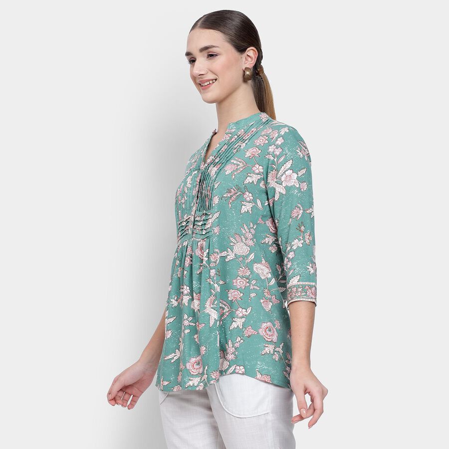 Ladies' Kurta , हल्का हरा, large image number null