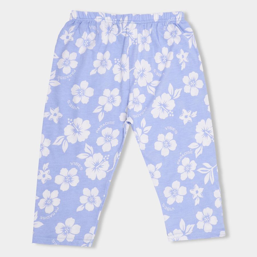 Girls' Capris , Light Blue, large image number null