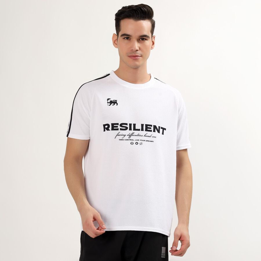 Men's Drifit T-Shirt, सफ़ेद, large image number null