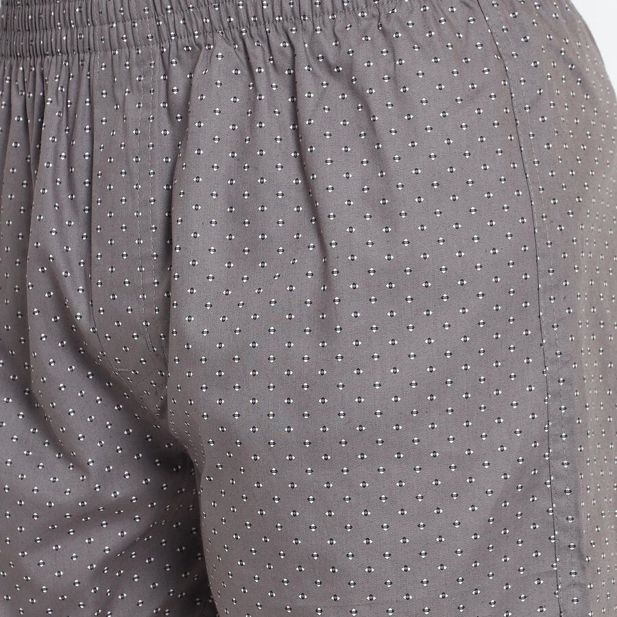 Men's 100% Cotton Boxers , गहरा ग्रे, large image number null